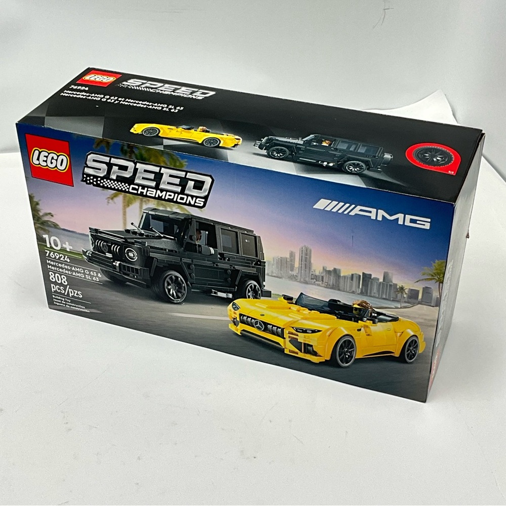 LEGO 76924 Mercedes AMG G 63 & SL 63 Speed Champions Race Cars BRAND NEW